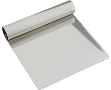 Rozsdamentes acél spatula tortához