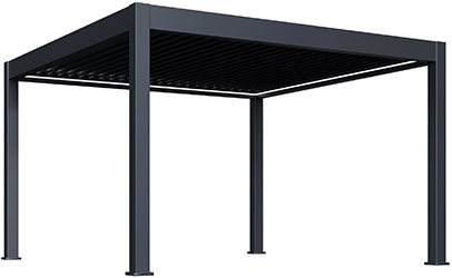 Bioklimatikus kerti pergola