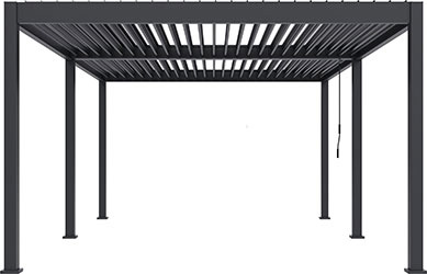 Szabadon álló kerti pergola