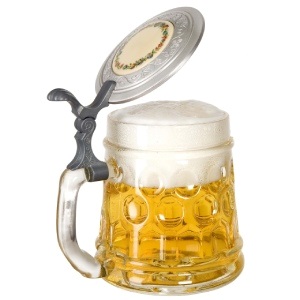 0,5 l-es söröspohár fedéllel