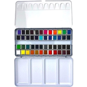 Utántölthető akvarellfestékek