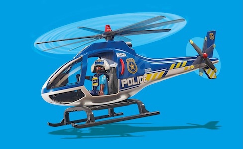 Playmobil rendőr helikopter