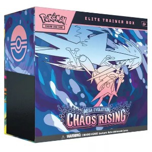 Pokémon Mega Evolution – Chaos Rising  Elite Trainer Box