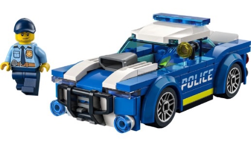LEGO rendőrautó