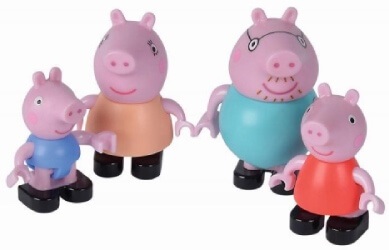 Peppa malac figurák