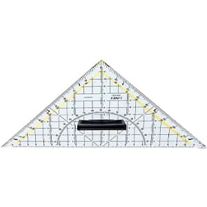 Háromszög vonalzó fogantyúval