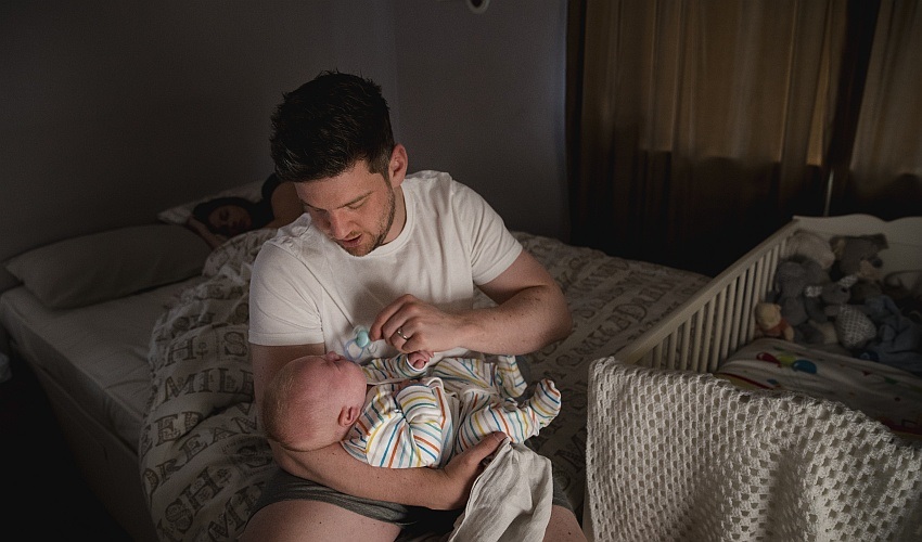 Éjszakai pelenkázás