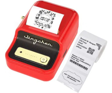 hordozható címkenyomtató