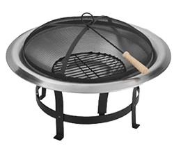 Faszenes grill, hordozható