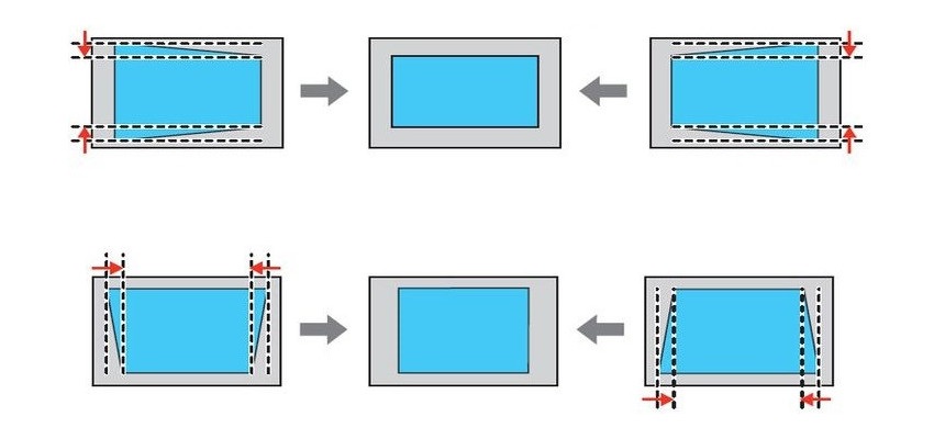 Epson projektorok trapézkorrekció Alza