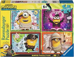 Minyonok filmes puzzle