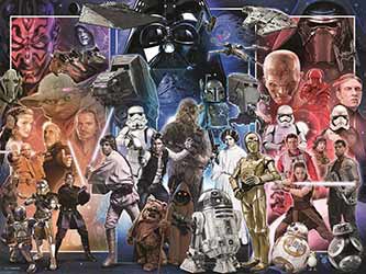 Star Wars filmes puzzle