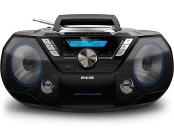 Rádió kazettával és CD-vel