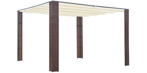 Rattan kerti sátor