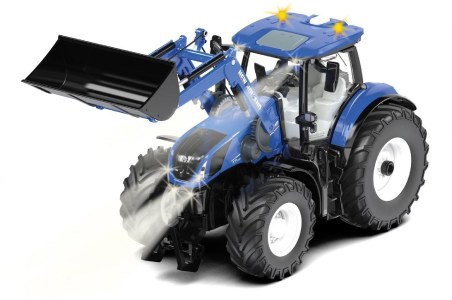 Nagy távirányítós traktor 4×4 pótkocsival