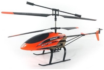 Kétrotoros RC helikopter