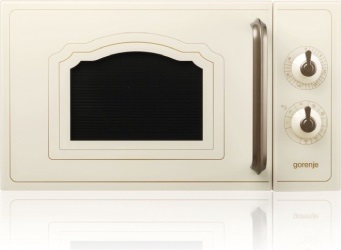 rusztikus mikrohullámú sütő Gorenje kivitelben