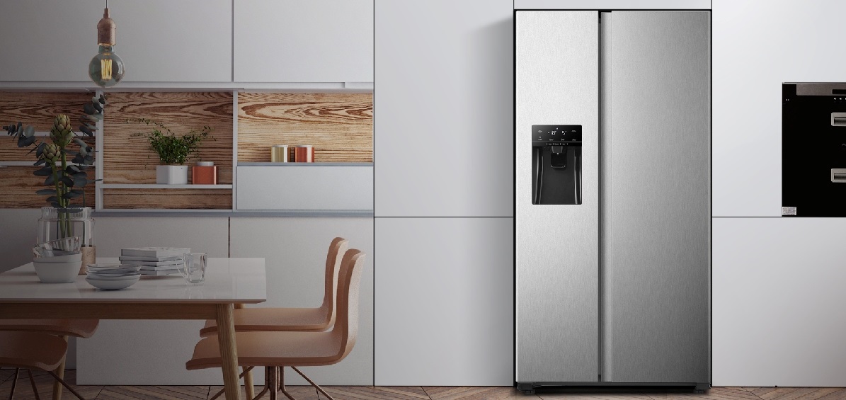 HISENSE RS711N4WFE Sidy-By-Side hűtő