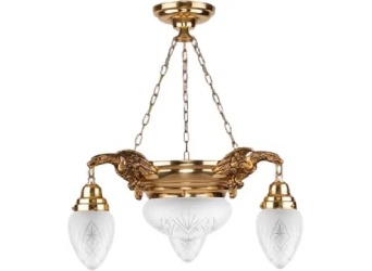 Rusztikus csillár nappaliba