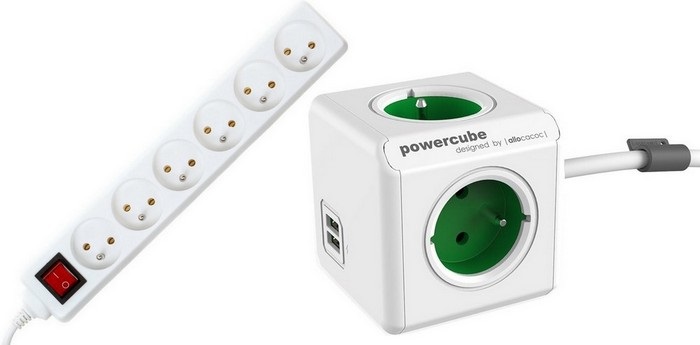 A hosszabbítók különböző kivitelben készülnek Hosszabbítók - aljzatok