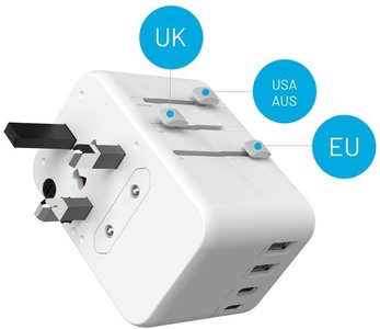 Gyorstöltős UK konnektor