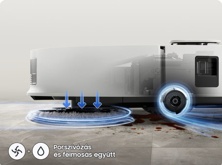 Samsung BESPOKE Jet Bot Combo AI robotporszívó