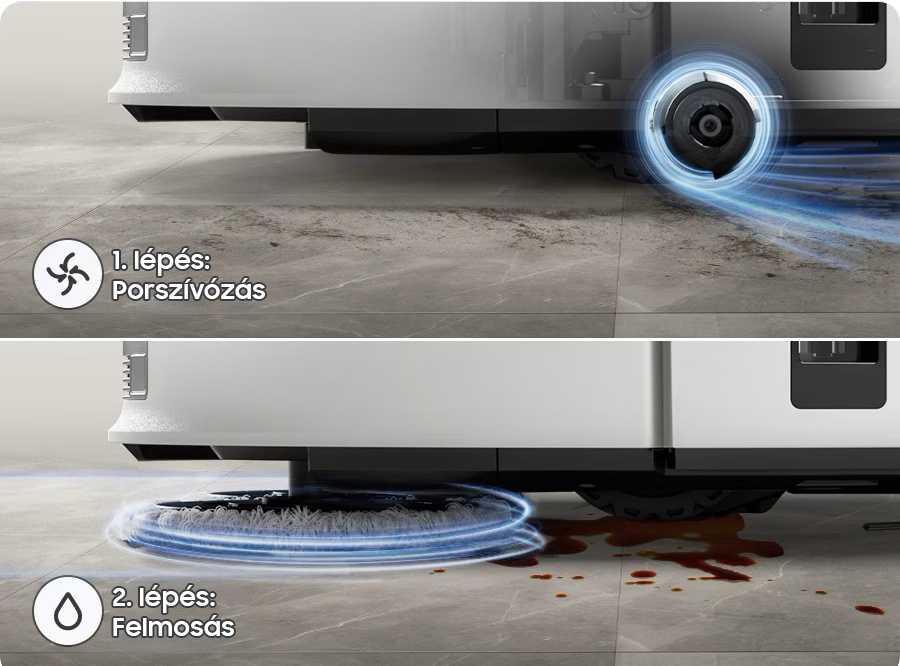 Samsung BESPOKE Jet Bot Combo AI robotporszívó