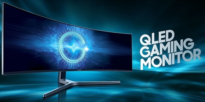 Samsung QLED-Bildschirm