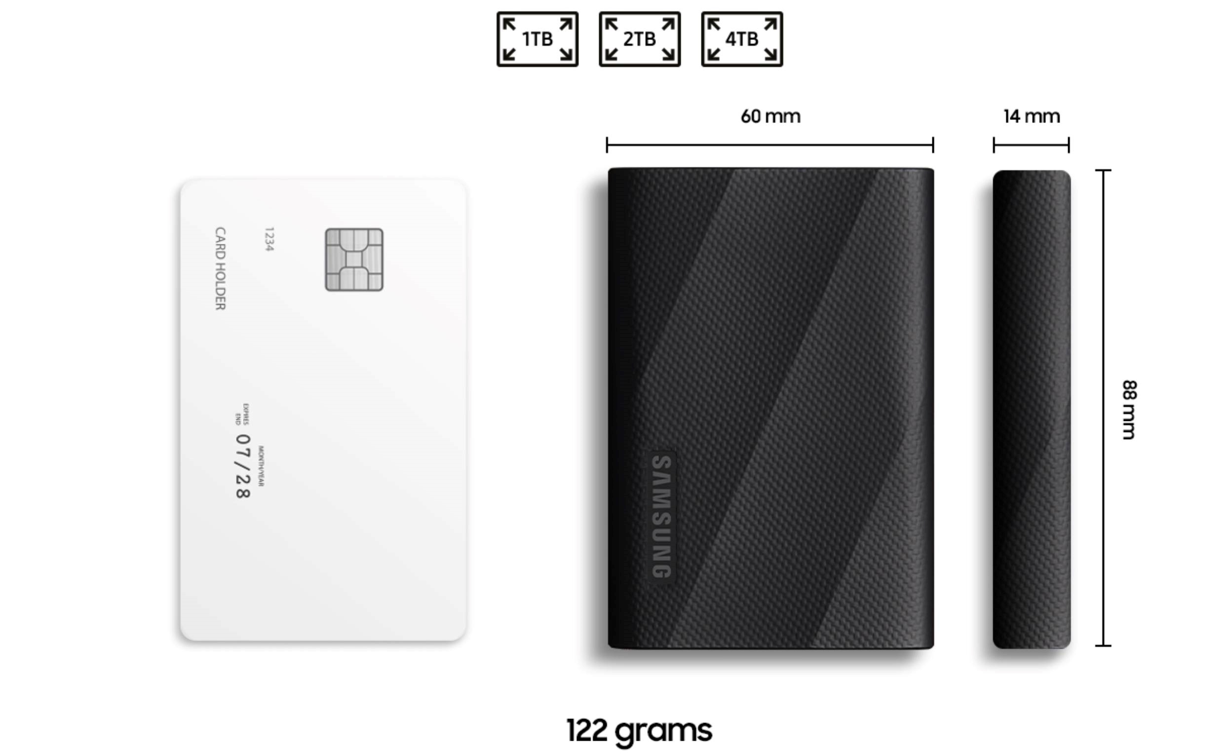 Samsung T9; külső SSD meghajtó