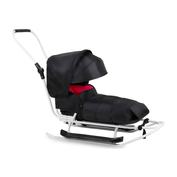 Összecsukható szánkó lábvédővel