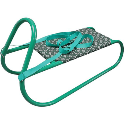 fém szánkó hevederrel