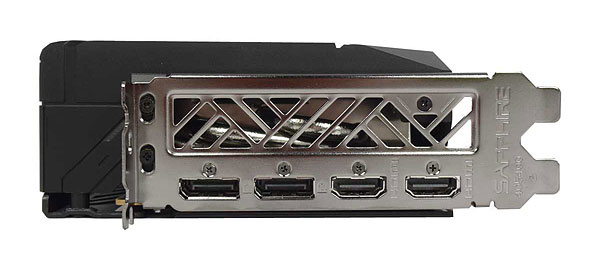 Sapphire PULSE RX 9070 GAMING 16G – videókimenetek