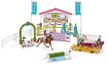 Schleich lovarda - díjugrató pálya