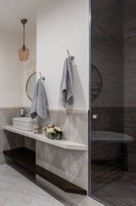 Szürke törölköző