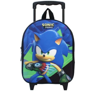 Sonic gurulós iskolatáska