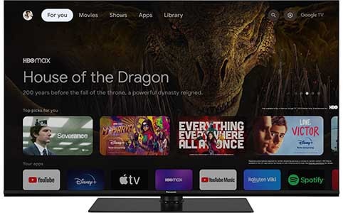 okos TV Panasonic
