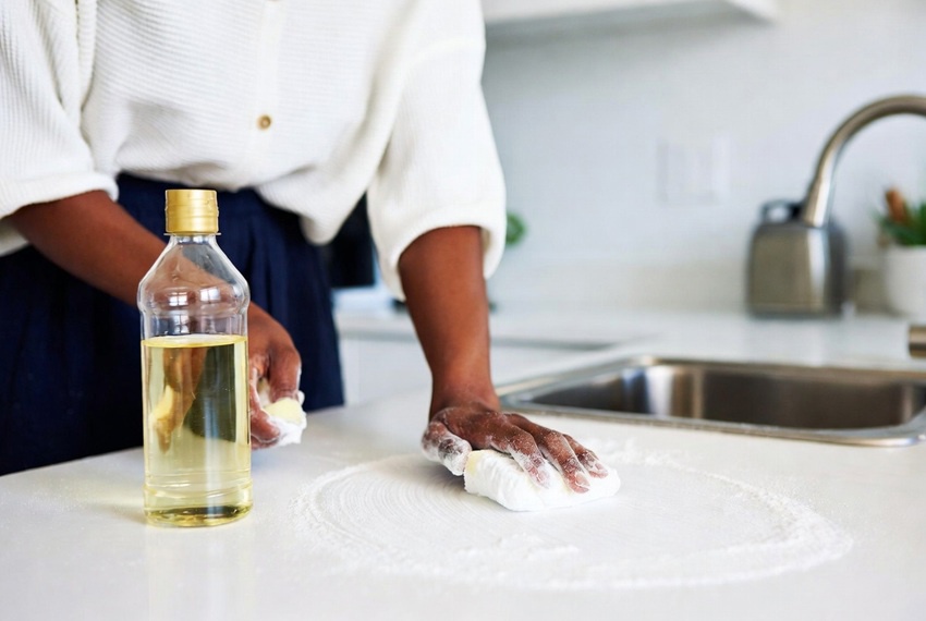 Tisztítás szódabikarbónával és ecettel