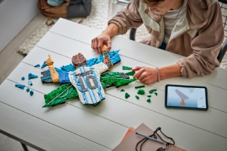 LEGO foci építőkészlet alkalmazás