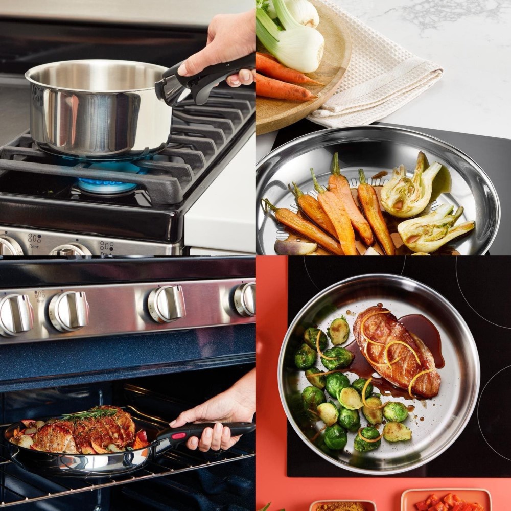 Tefal L881S604 Cook Eat Ingenio edénykészlet, 6 db