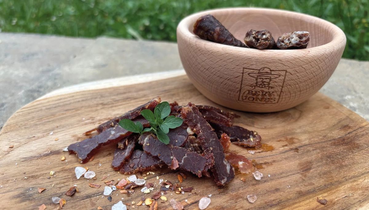 Szárított hús készítése