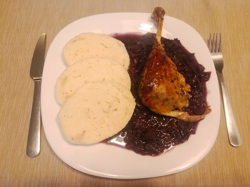 Márton-napi liba sütése