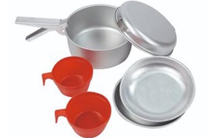 Kemping főzés - készlet