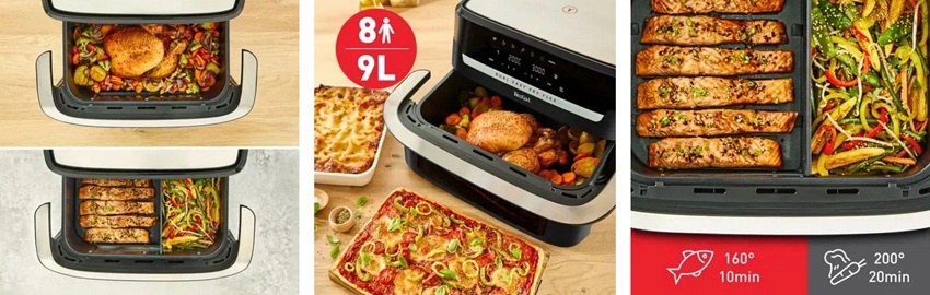 Tefal EY9228E0 Dual Easy Fry Flex