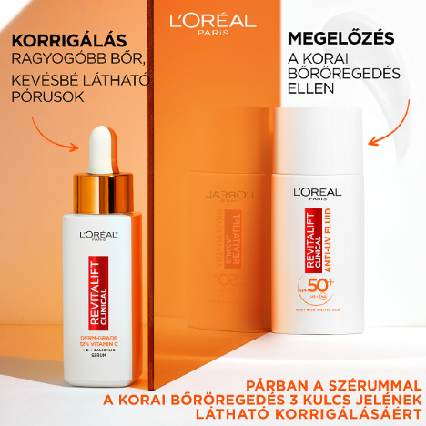 L'Oréal Paris Revitalift Clinical Vitamin C Duopack 80 ml