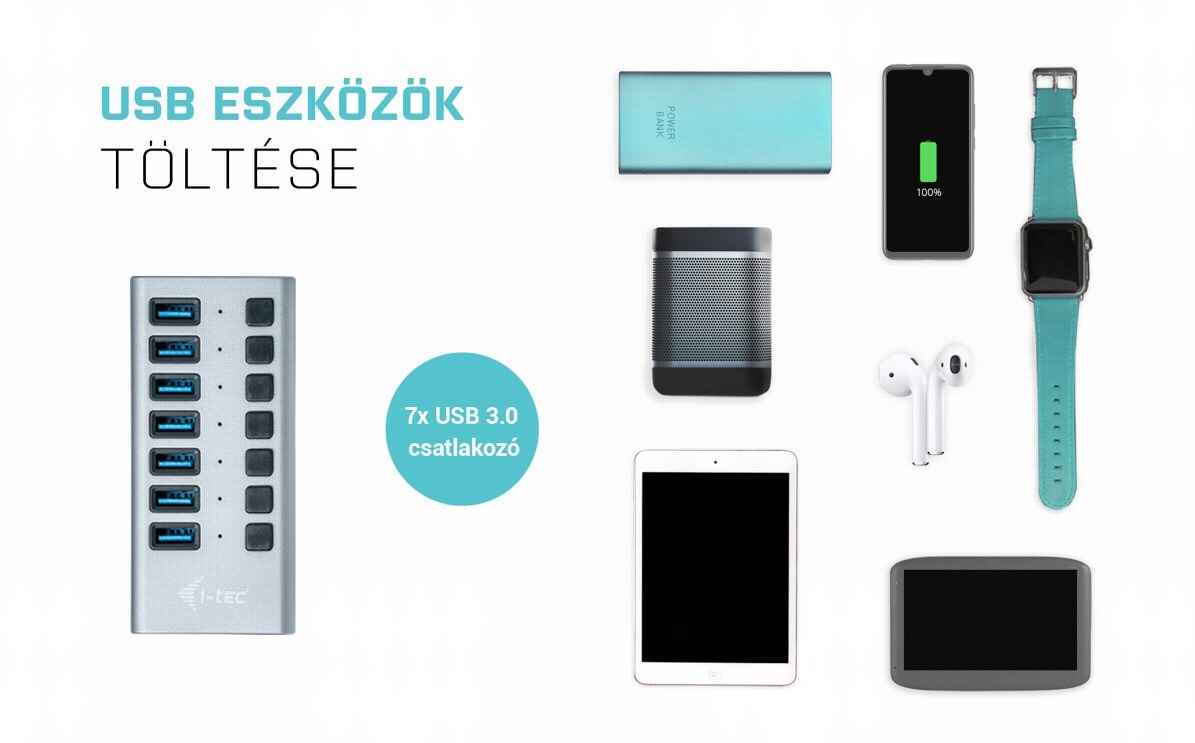 i-tec USB 3.0 Charging 13 port