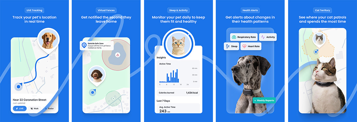 Tractive – alkalmazás