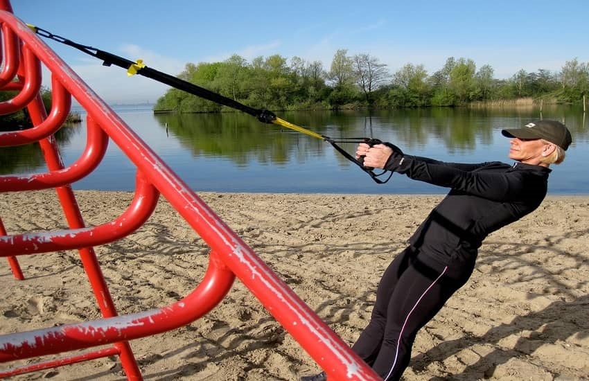 TRX workout