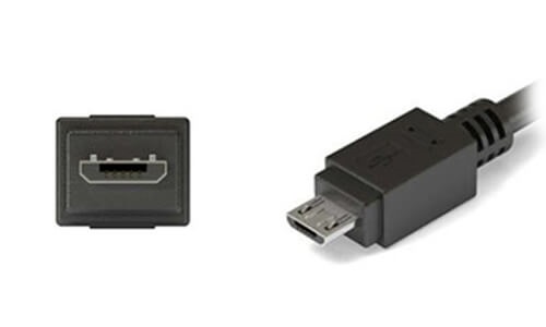 Micro-USB B USB 4 nélkül