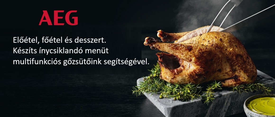 AEG multifunkciós gőzsütők