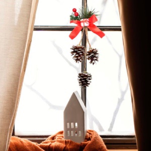 Karácsonyi ablakdíszek